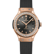 Hublot Classic Fusion Automatic Racing Grey King Gold Diamonds
