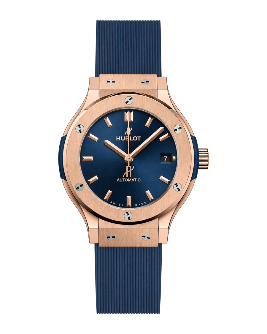 Hublot Classic Fusion Automatic King Gold Blue 565.OX.7180.RX
