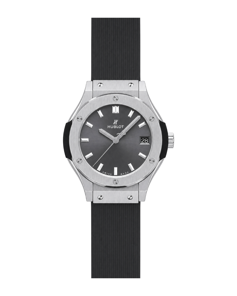 Hublot Classic Fusion Quartz Racing Grey Titanium 581.NX.7071.RX