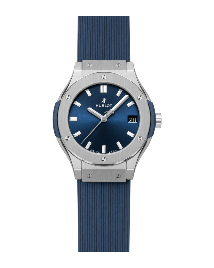Hublot Classic Fusion Original Titanium Blue 581.NX.7170.RX