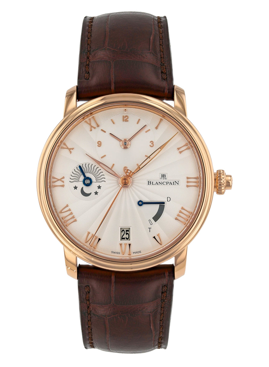 Blancpain Villeret Demi-Fuseau Horaire Demi-Savonette Ref. 6665-3642-55B