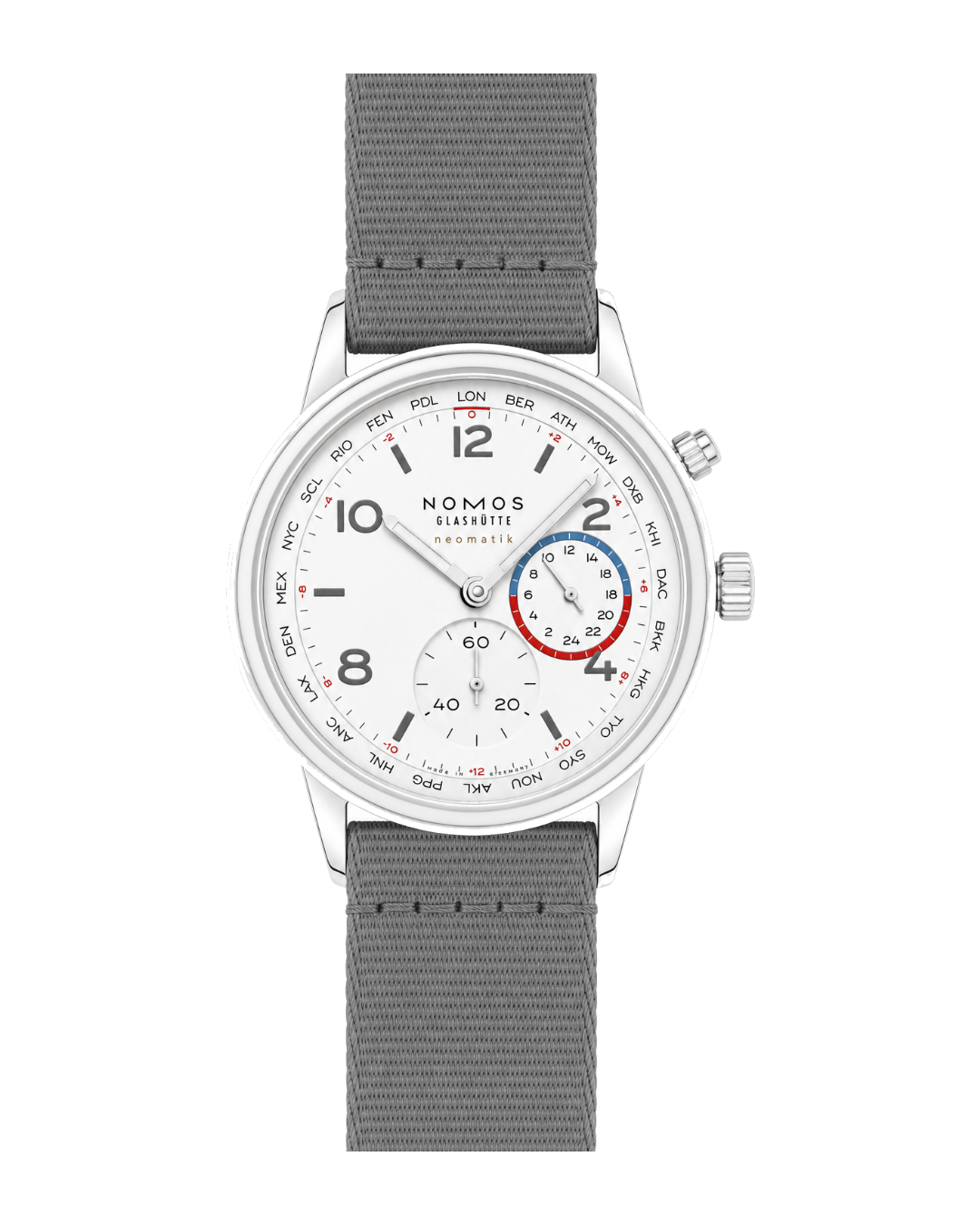 NOMOS Glashütte Club Sport neomatik Weltzeit Ref. 792
