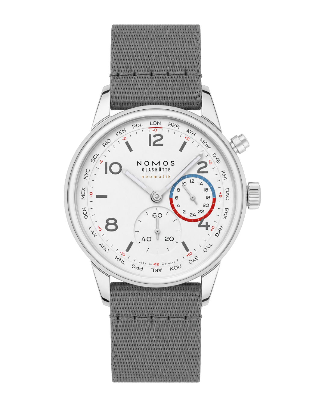 NOMOS Glashütte Club Sport neomatik Weltzeit Ref. 792.SB