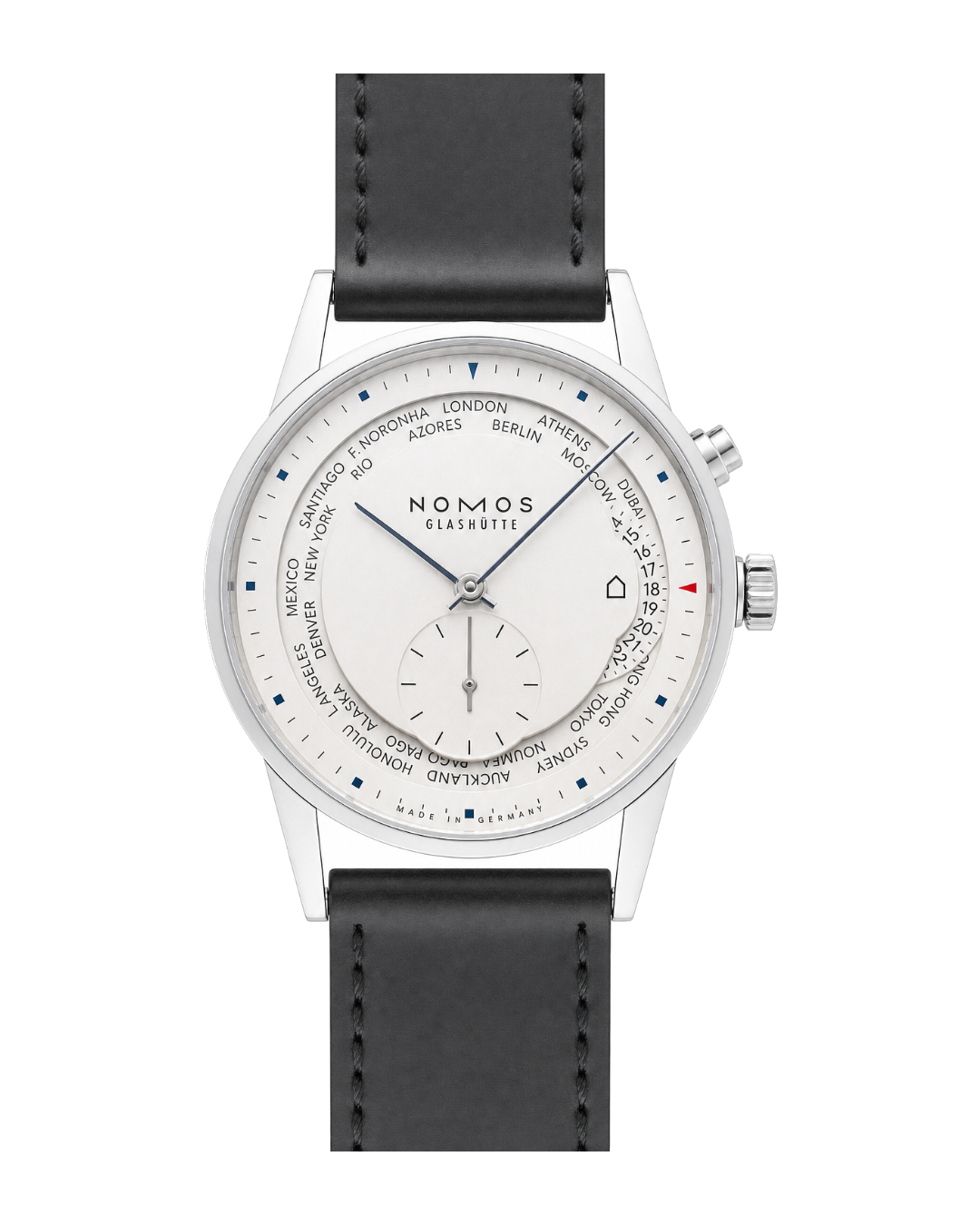 NOMOS Glashütte Zürich Weltzeit Ref. 805