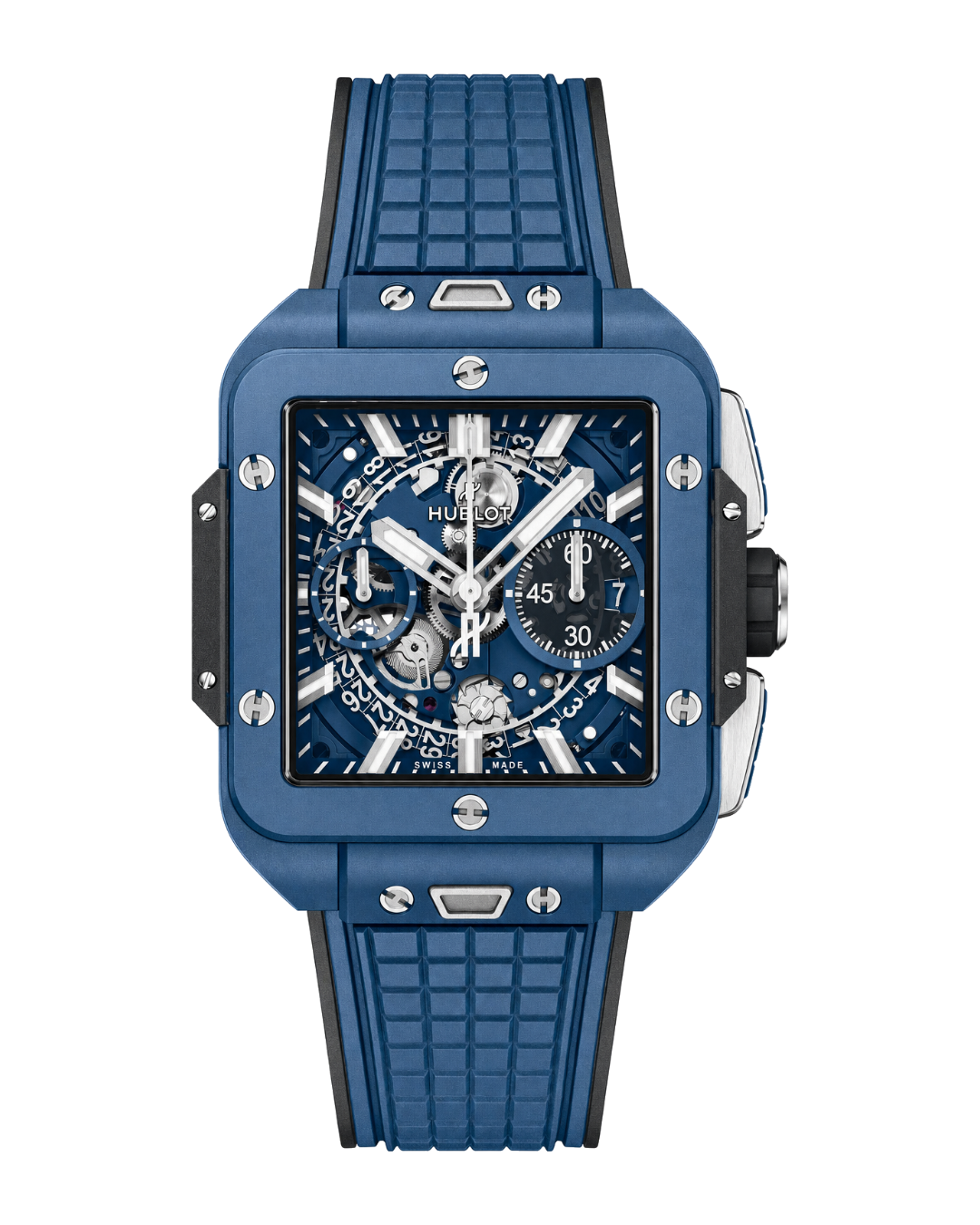 Hublot Square Bang Unico Blue Ceramic 821.EX.5170.RX