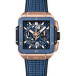 Hublot Square Bang Unico King Gold Blue Ceramic