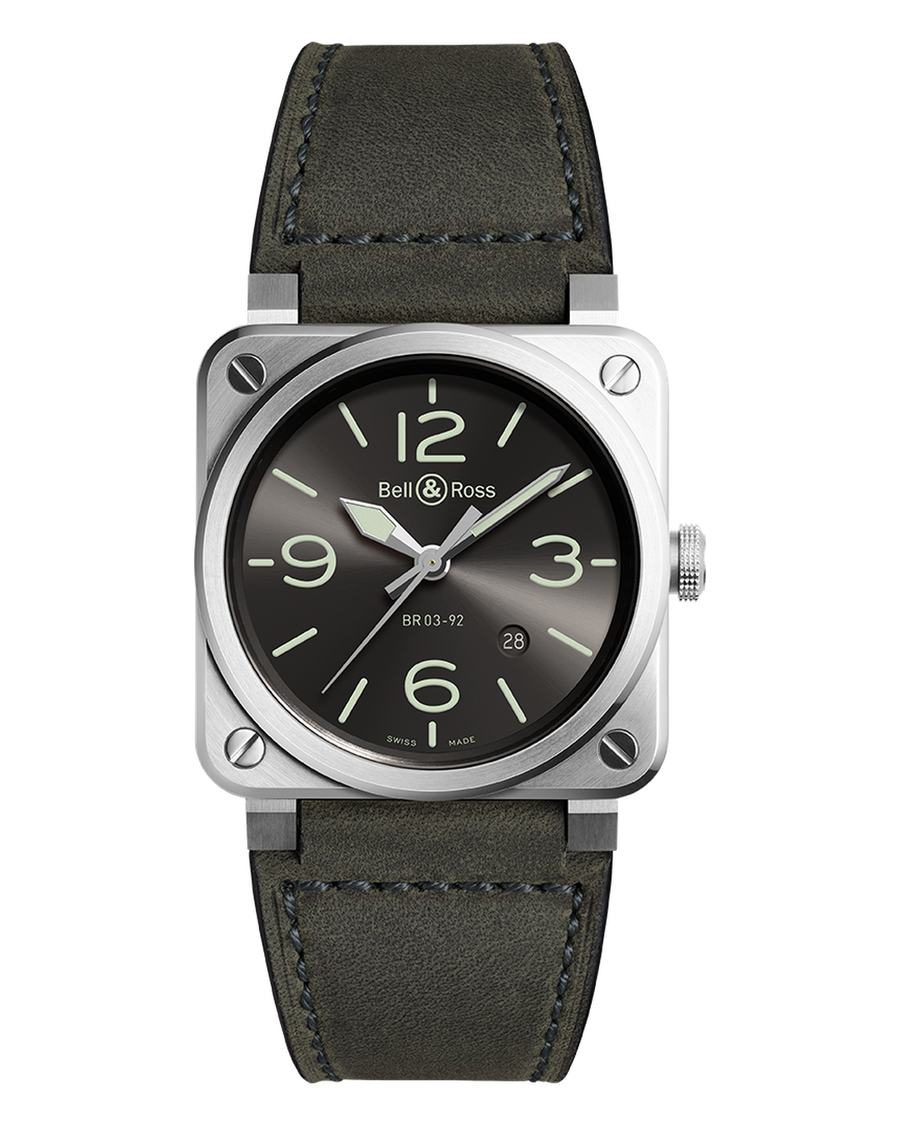 Bell & Ross BR 03-92 Grey Lum BR0392-GC3-ST/SCA