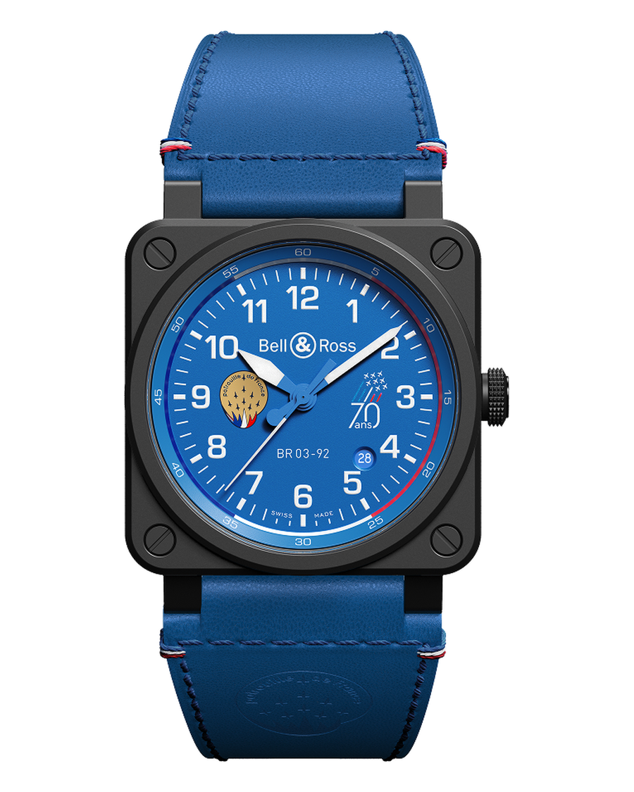 Bell & Ross BR 03-92 Patrouille de France 70th Anniversary BR0392-PAF7-CE/SCA
