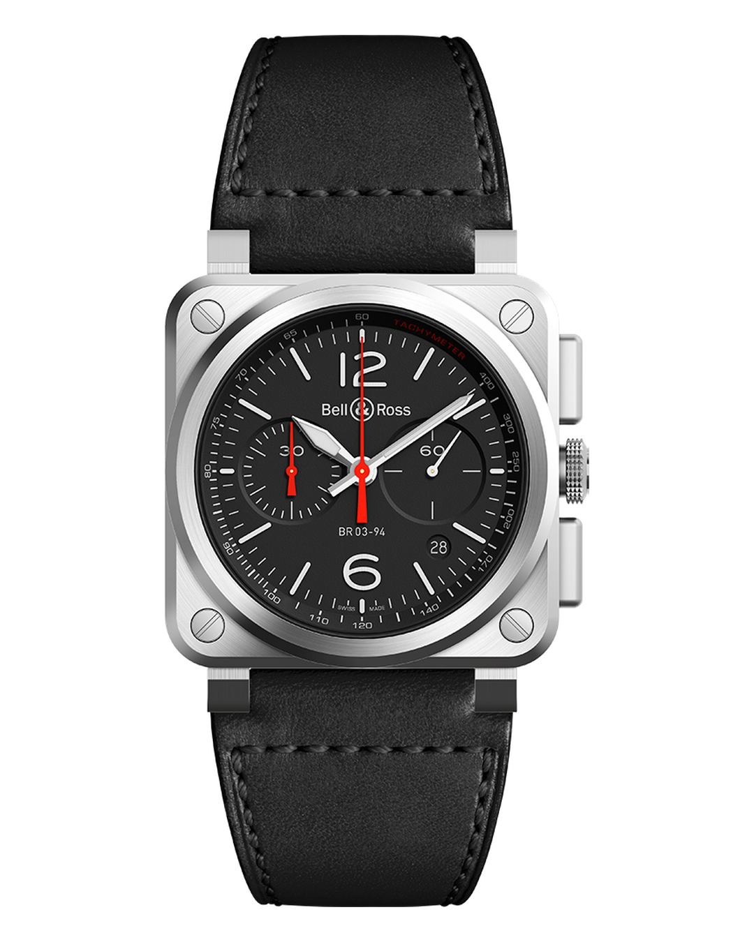Bell & Ross BR 03-94 Black Steel BR0394-BLC-ST/SCA