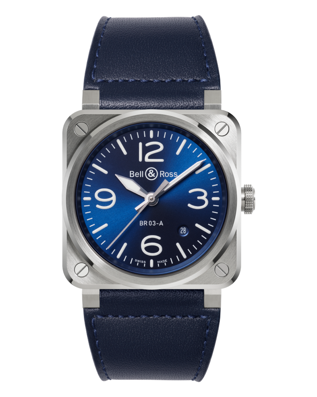 Bell & Ross BR 03 Blue Steel BR03A-BLU-ST/SCA