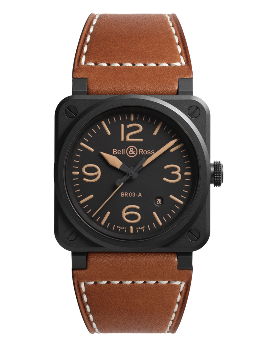 Bell & Ross BR 03 Heritage BR03A-HER-CE/SCA