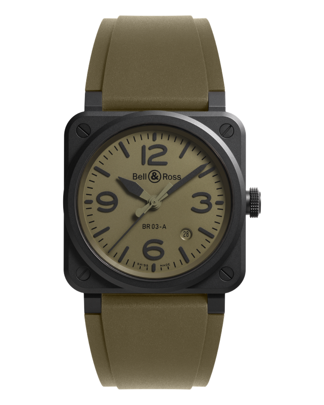 Bell & Ross BR 03 Military Ceramic BR03A-MIL-CE/SRB