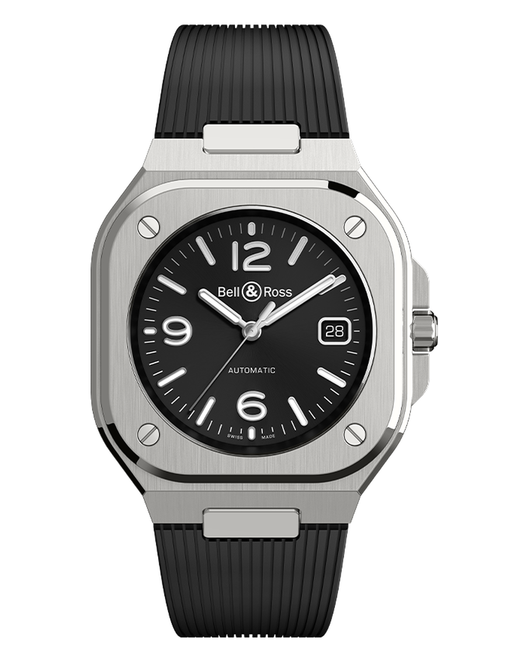 Bell & Ross BR 05 Black Steel BR05A-BL-ST/SRB