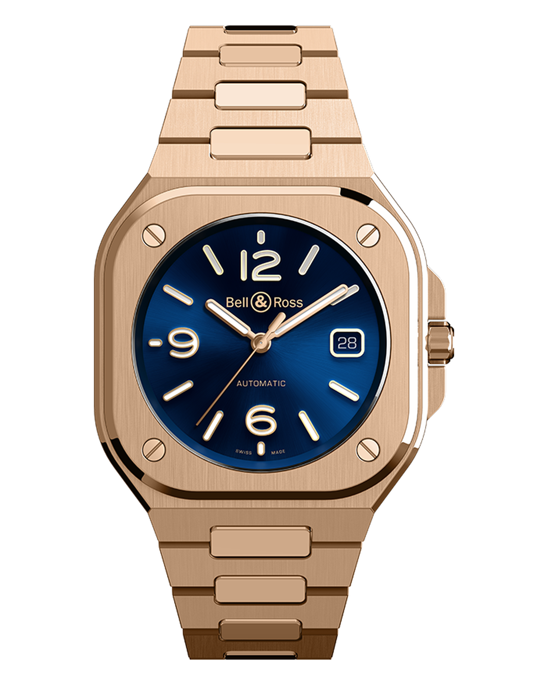 Bell & Ross BR 05 Blue Gold BR05A-BLU-PG/SPG