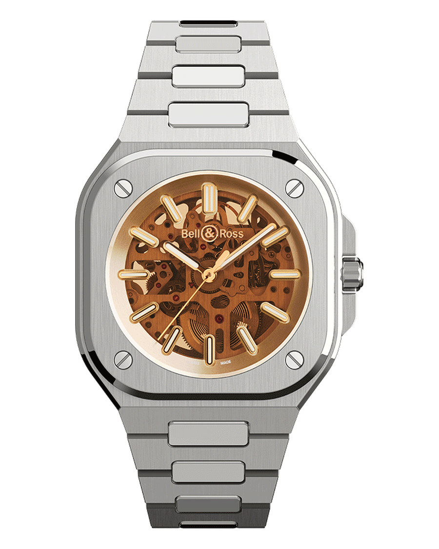 Bell & Ross BR 05 Skeleton Golden BR05A-CH-SKST/SST