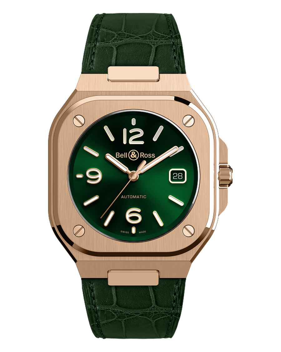 Bell & Ross BR 05 Green Gold BR05A-GN-PG/SCR