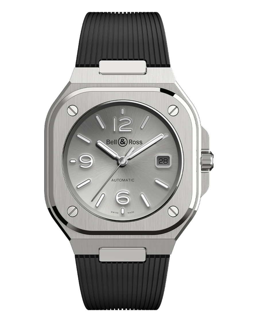 Bell & Ross BR 05 Grey Steel BR05A-GR-ST/SRB