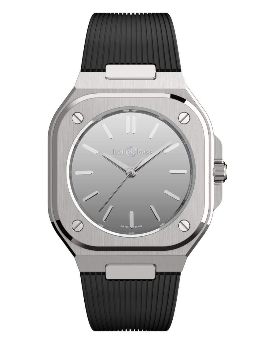 Bell & Ross BR 05 Grey Mirror Steel BR05A-MI-ST/SRB