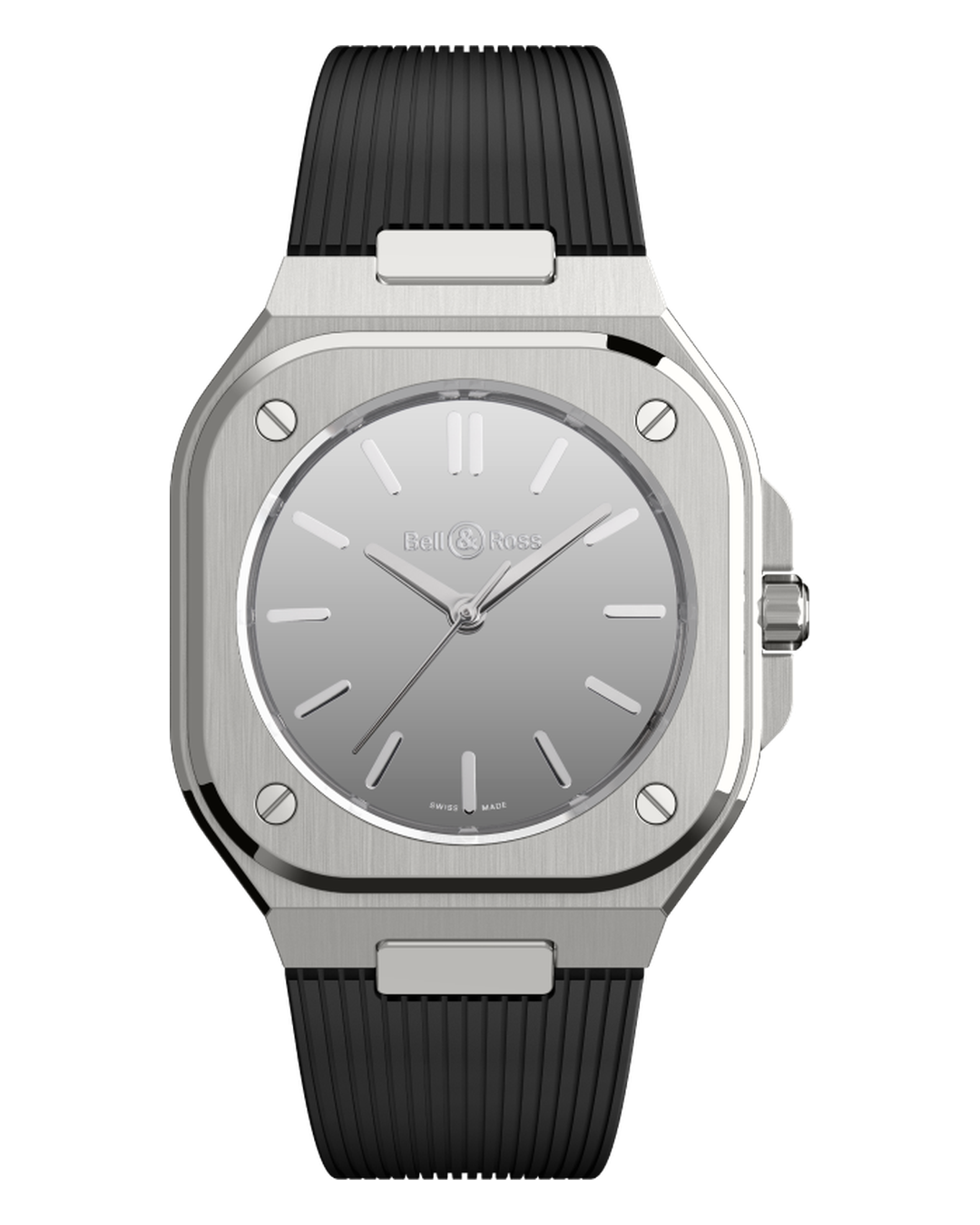 Bell & Ross BR 05 Grey Mirror Steel BR05A-MI-ST/SRB