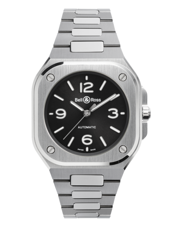Bell & Ross BR 05 36 mm svart stål