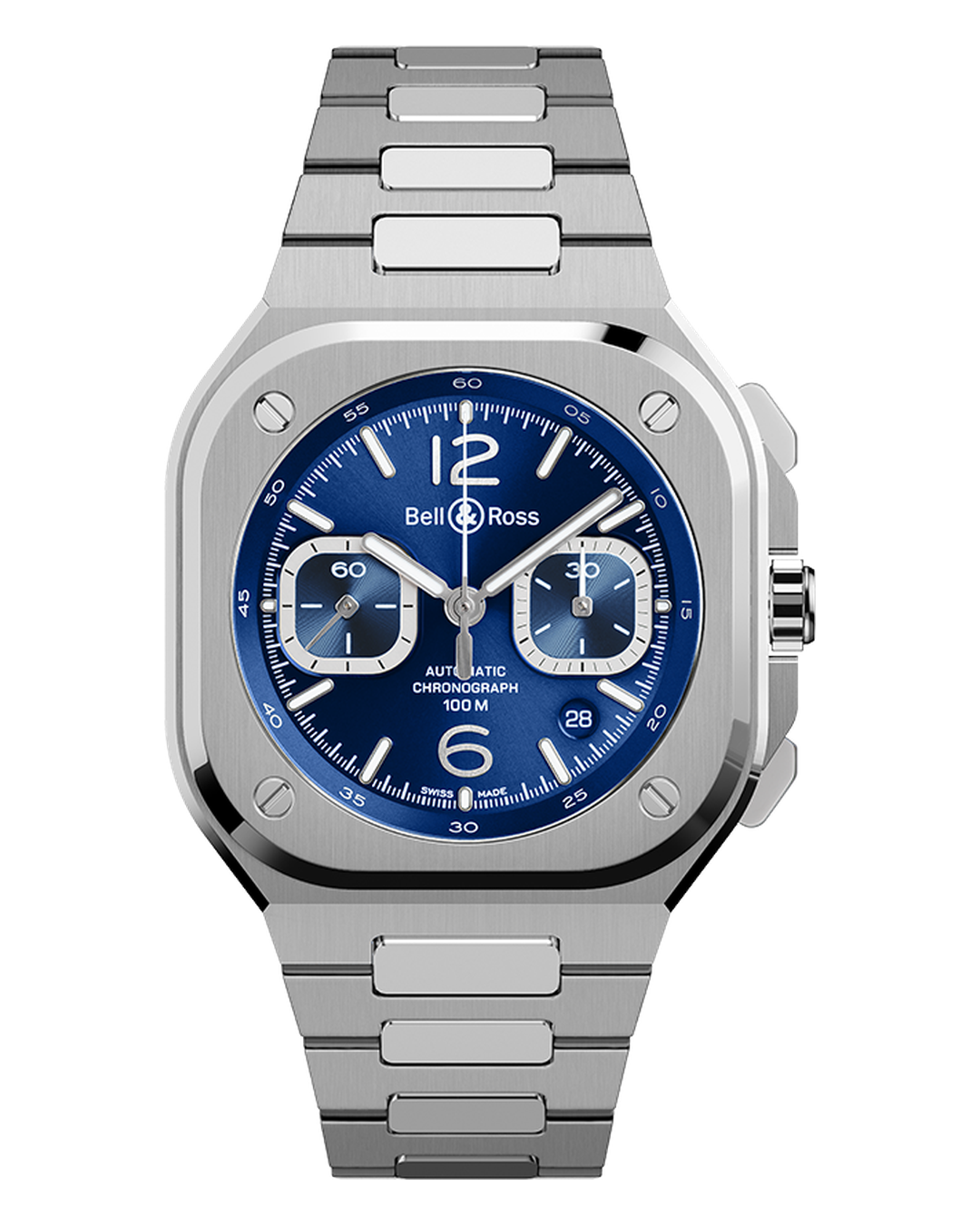 Bell & Ross BR 05 Chrono Blue Steel BR05C-BLU-ST/SST