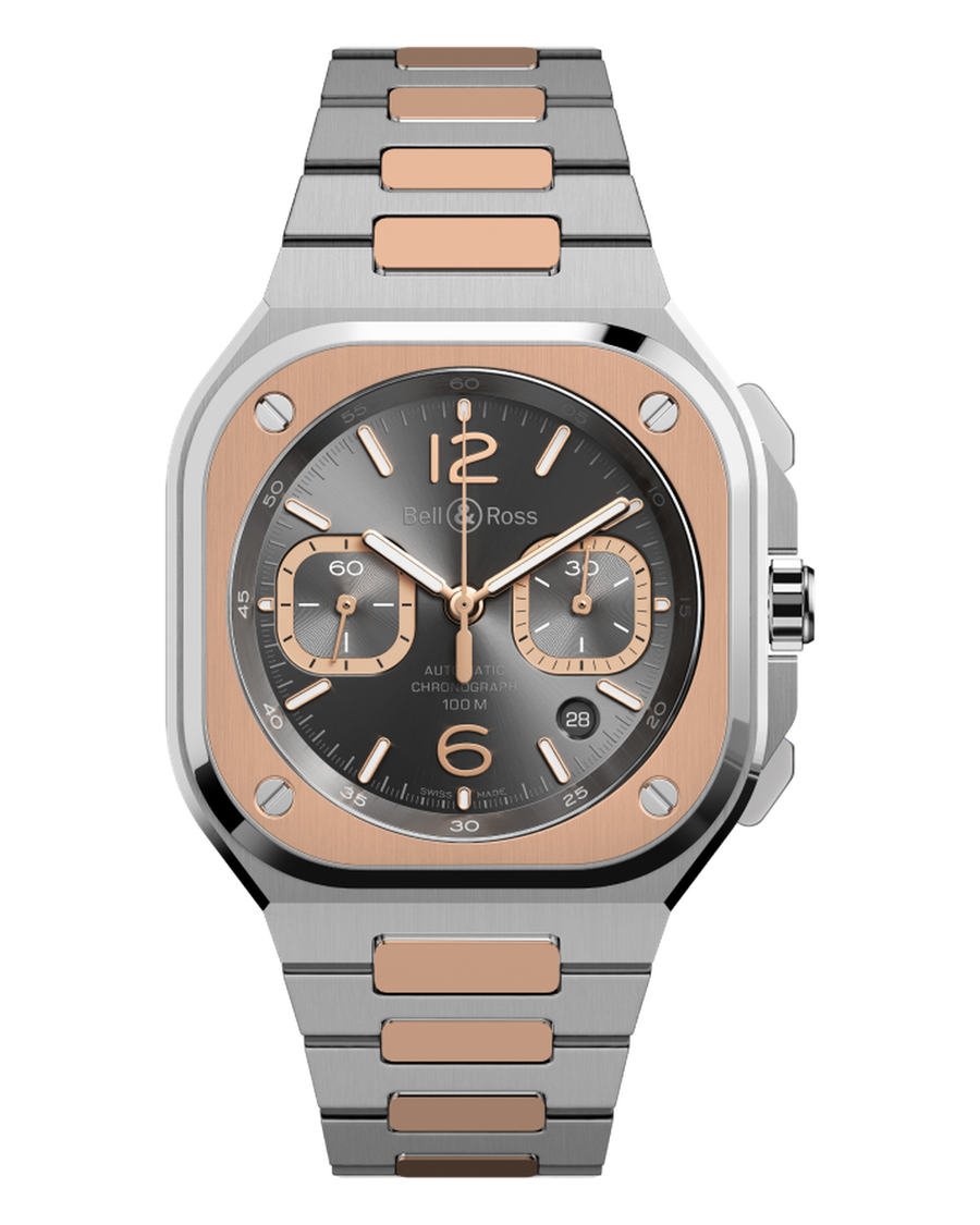 Bell & Ross BR 05 Grey Steel & Gold BR05C-RTH-STPG/SSG