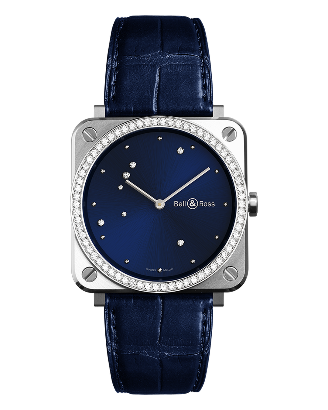 Bell & Ross BR S Blue Diamond Eagle Diamonds BRS-EA-ST-LGD/SCR