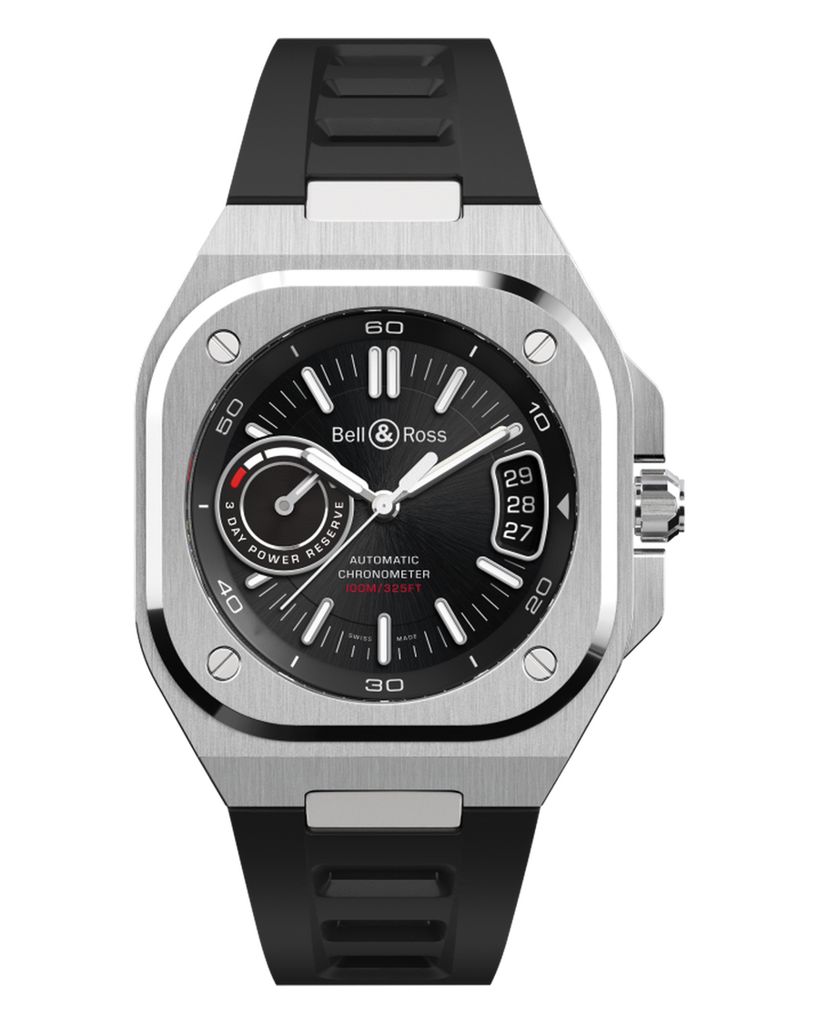 Bell & Ross BR-X5 Black Steel BRX5R-BL-ST/SRB