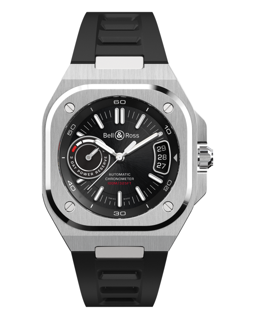 Bell & Ross BR-X5 Black Steel BRX5R-BL-ST/SRB
