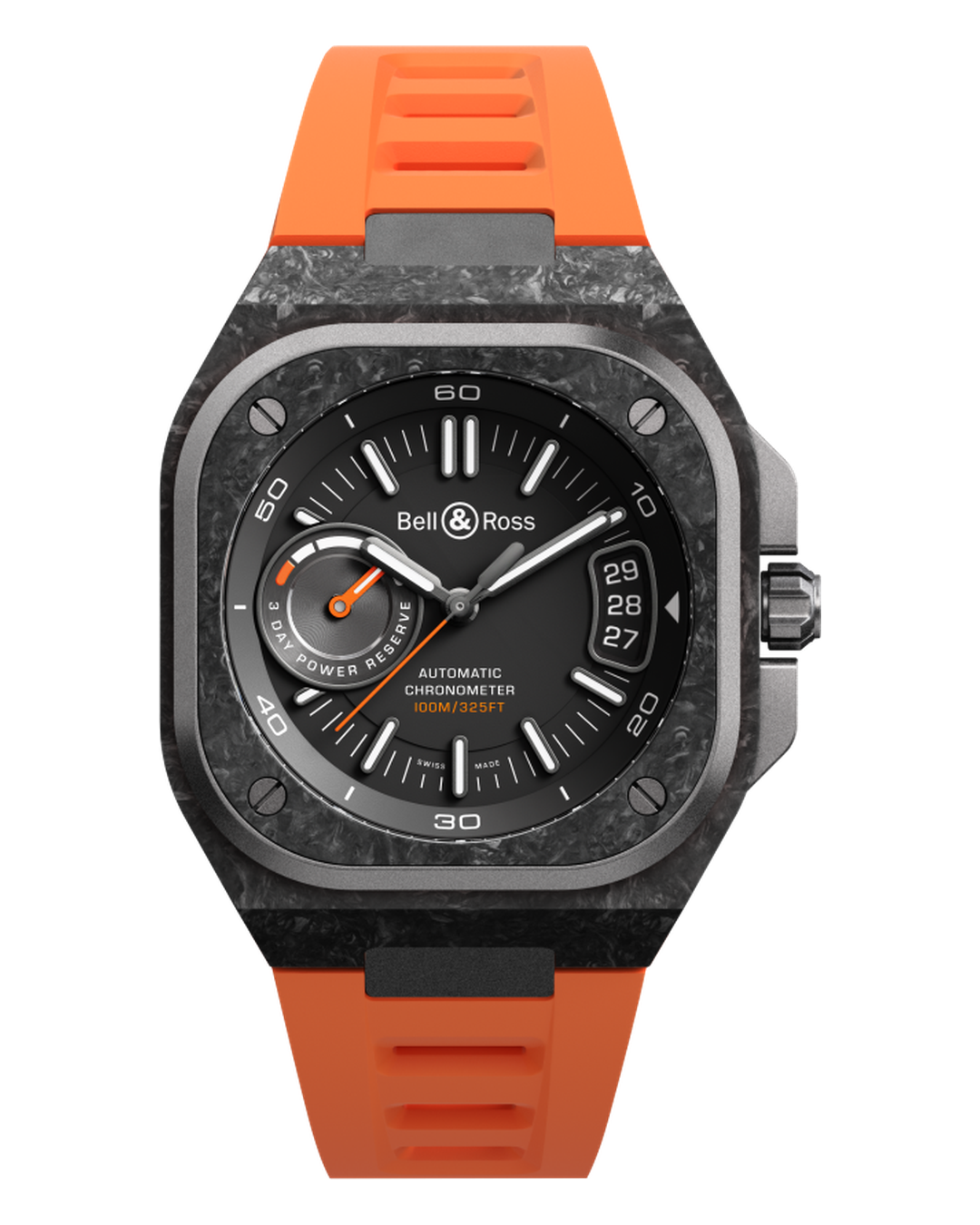 Bell & Ross BR-X5 Carbon Orange BRX5R-BO-TC/SRB
