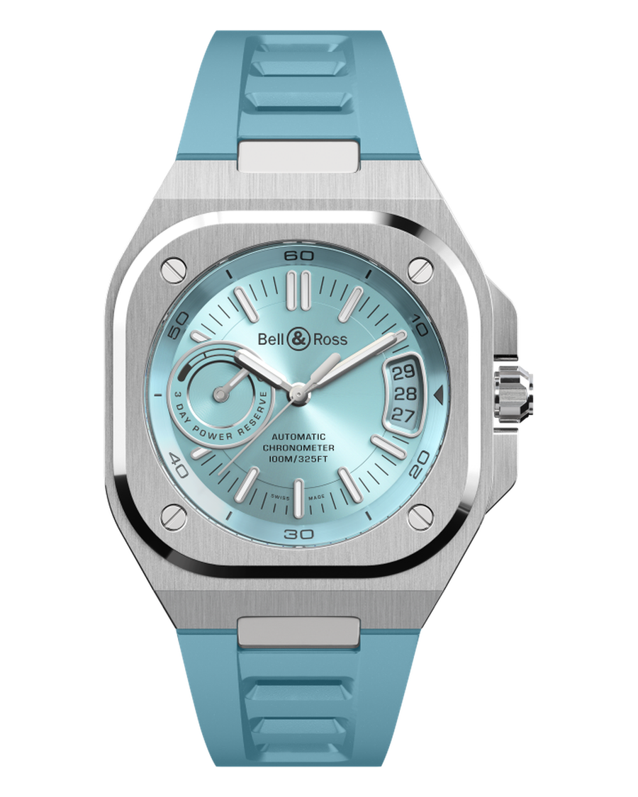 Bell & Ross BR-X5 Ice Blue Steel BRX5R-IB-ST/SRB