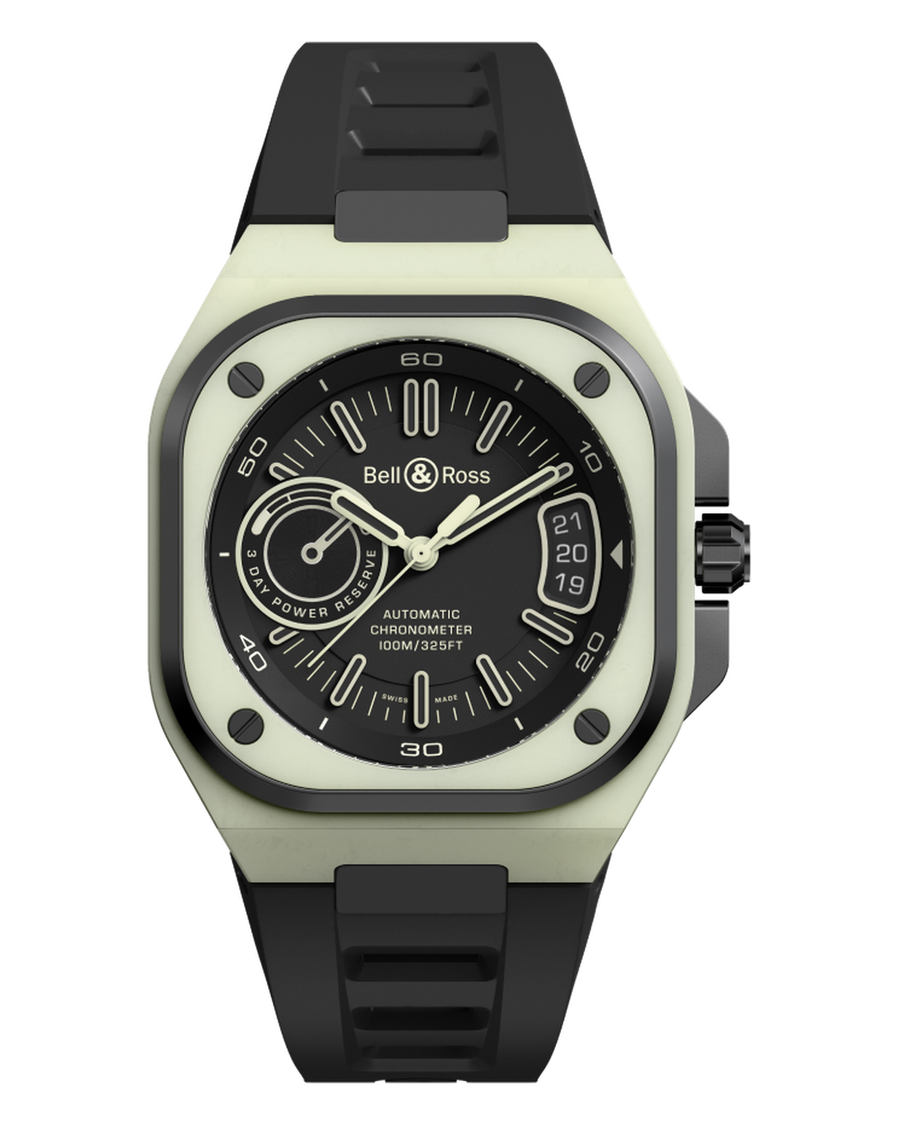 Bell & Ross BR-X5 Green Lum BRX5R-LUM-TC/SRB