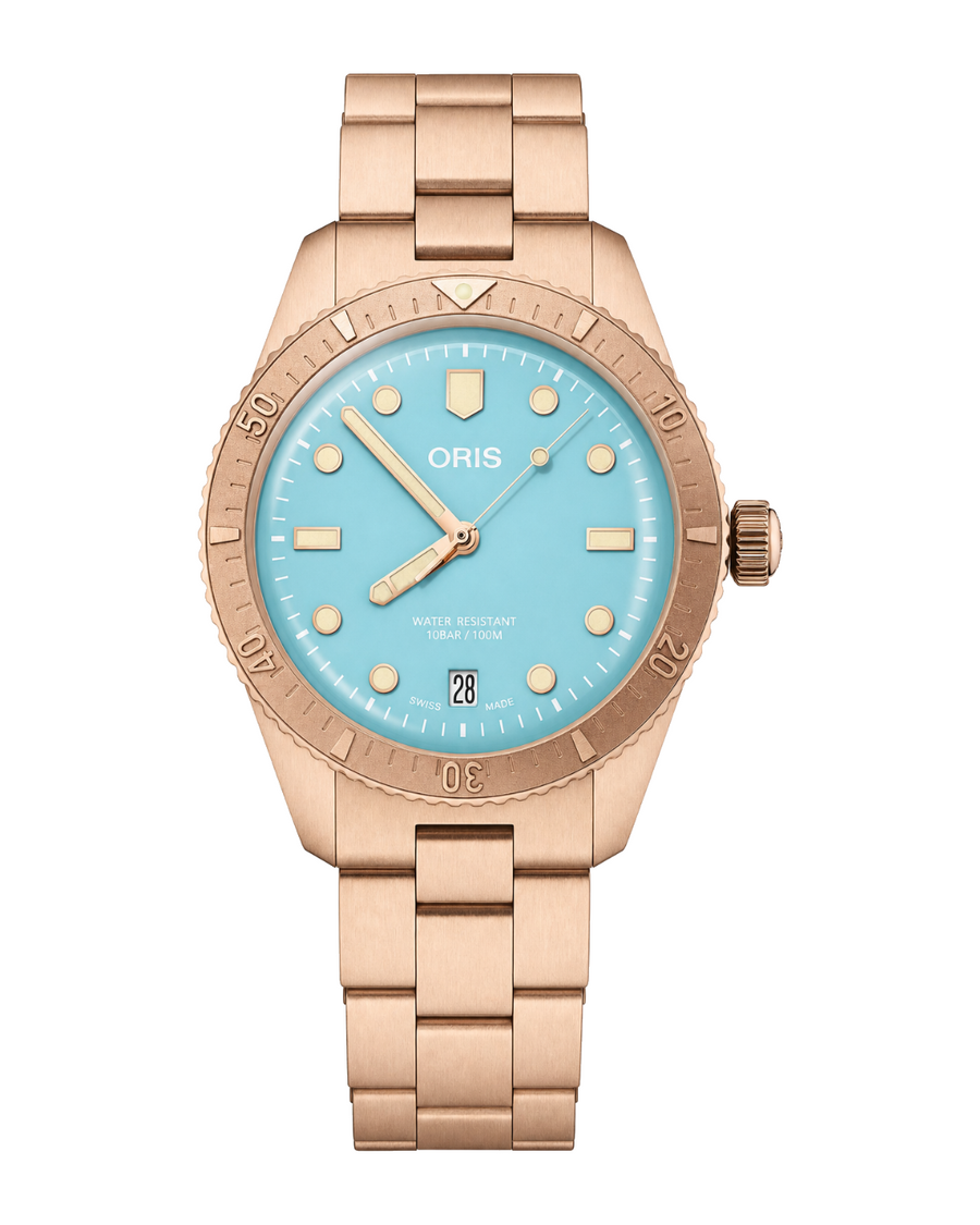 Oris Divers Sixty-Five Cotton Candy