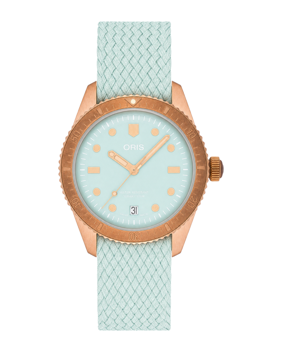 Oris Divers Sixty-Five Cotton Candy