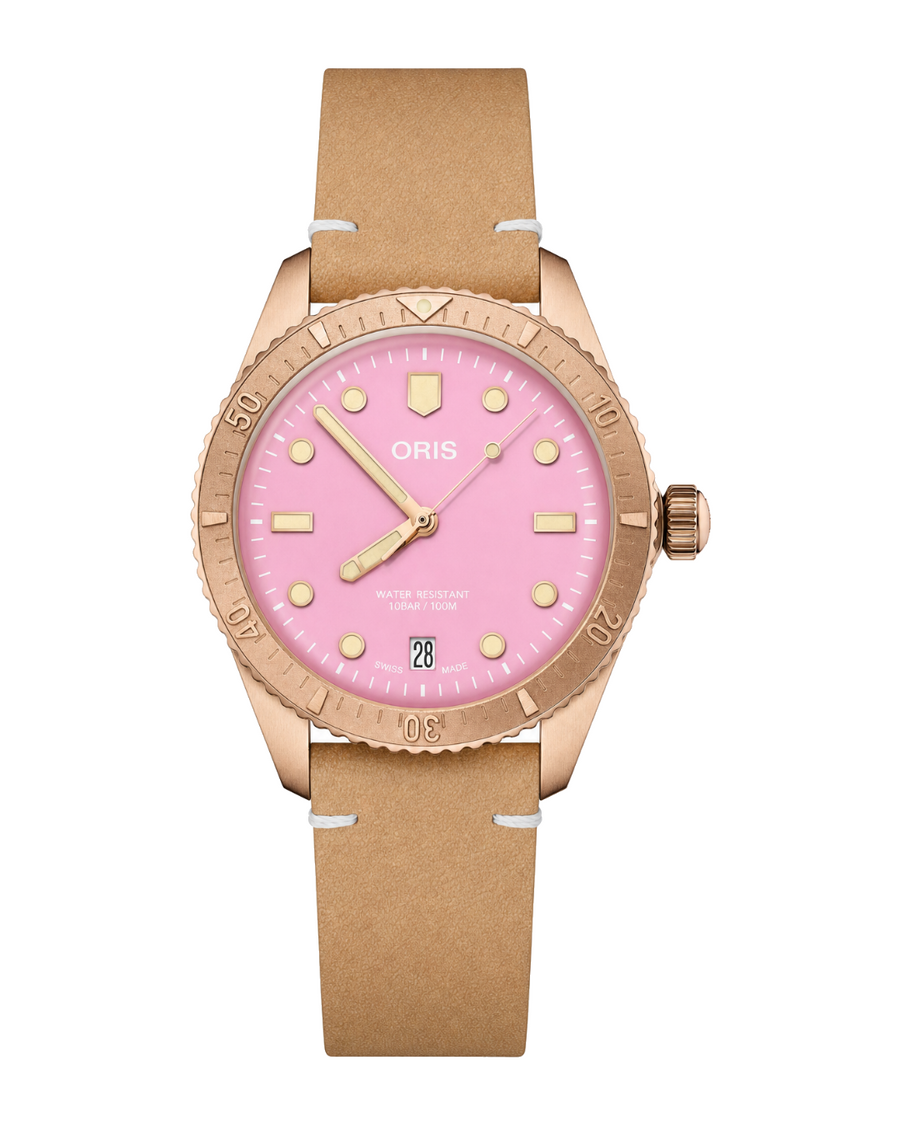 Oris Divers Sixty-Five Cotton Candy