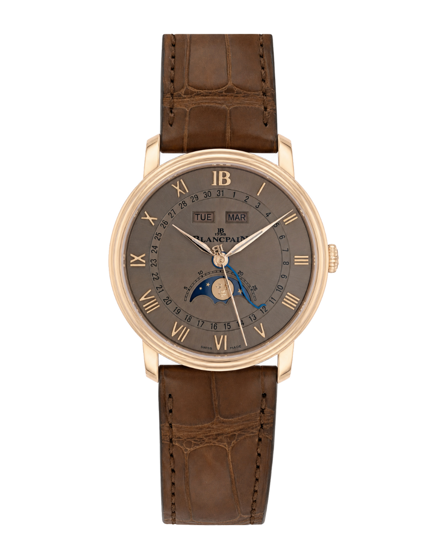 Blancpain Villeret Quantième Complet Phases de Lune Ref. 6654N-3646-55B