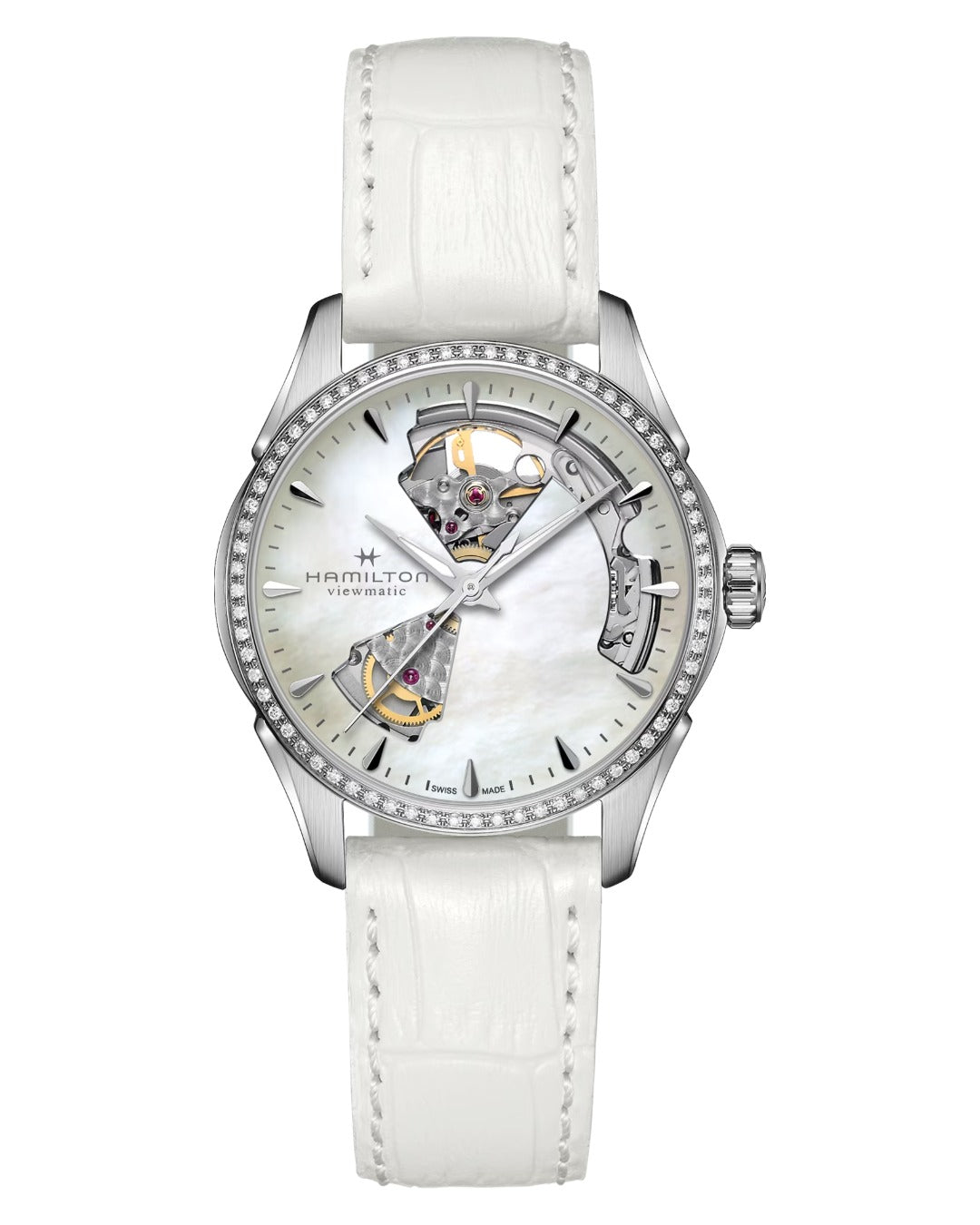 Hamilton Jazzmaster Open Heart Lady Auto Ref. H32205890