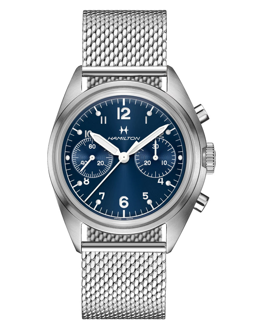 Hamilton Khaki Aviation Pilot Pioneer Mechanical Chrono