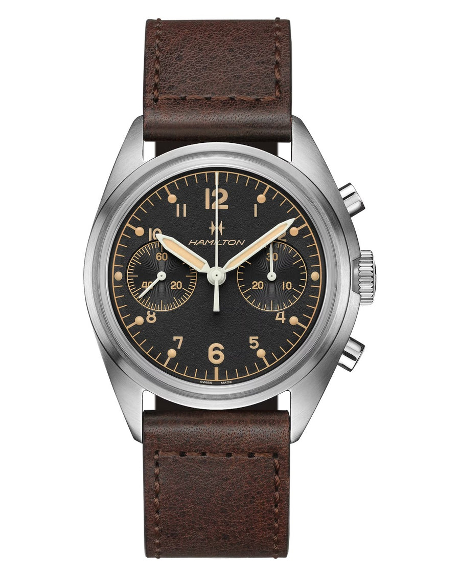 Hamilton Khaki Aviation Pilot Pioneer Mechanical Chrono