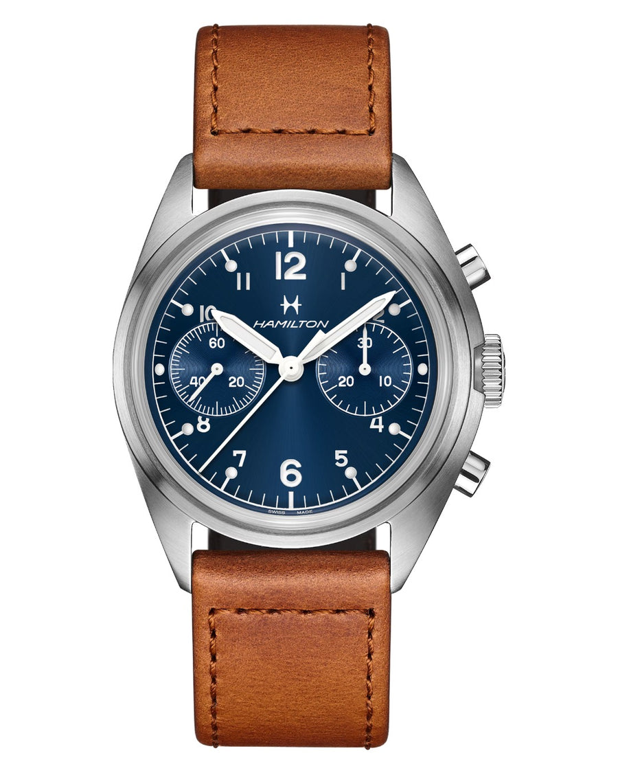 Hamilton Khaki Aviation Pilot Pioneer Mechanical Chrono