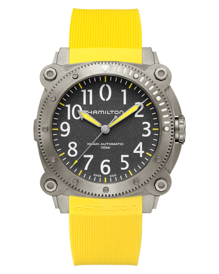 Hamilton Khaki Navy BeLOWZERO 1000m Auto Titanium