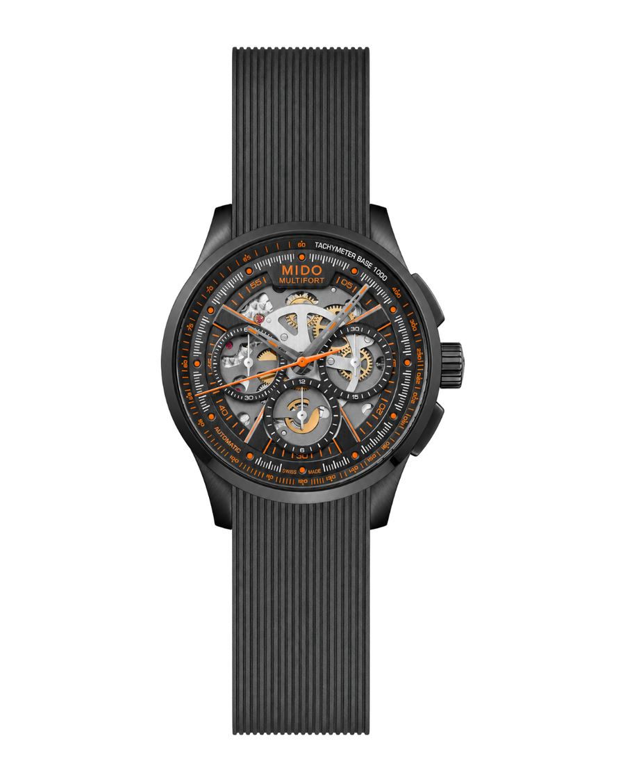 Mido Multifort Skeleton Chronograph