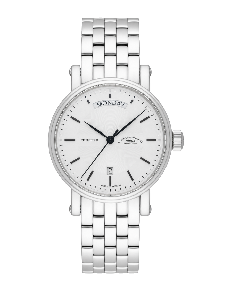 Mühle-Glashütte Teutonia II Tag/Datum
