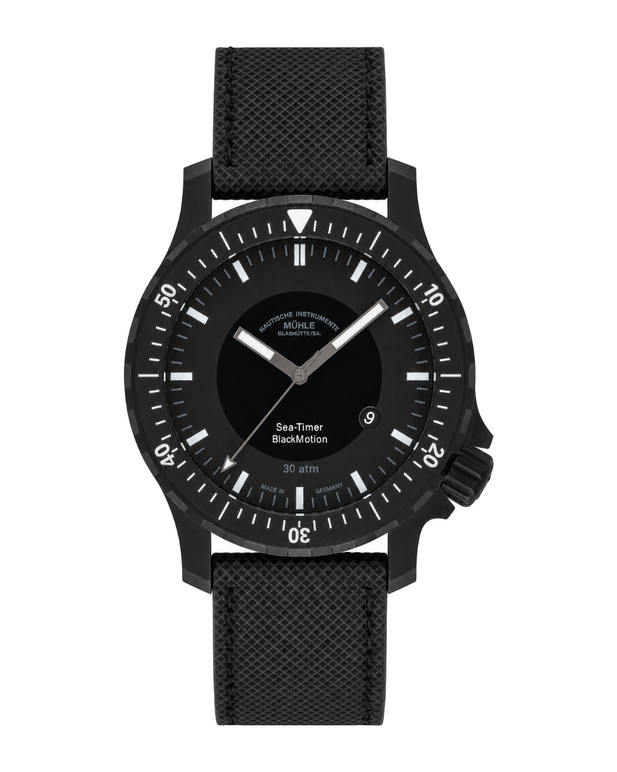 Mühle-Glashütte Sea-Timer BlackMotion