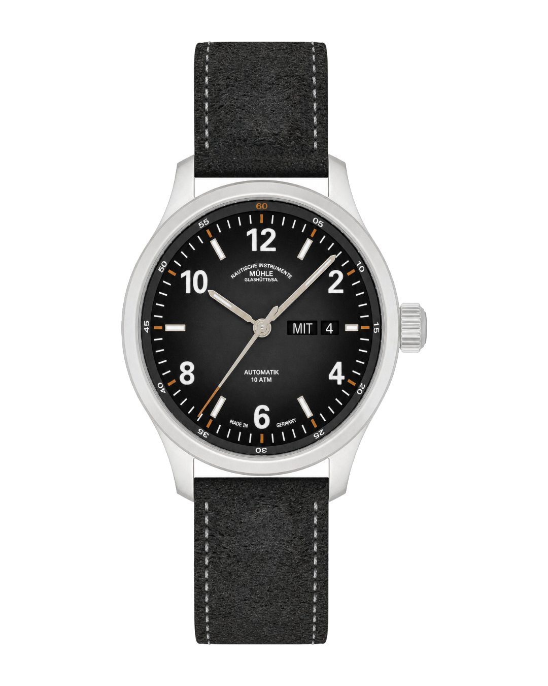 Mühle-Glashütte Lunova Tag/Datum M1-43-26-LB-V