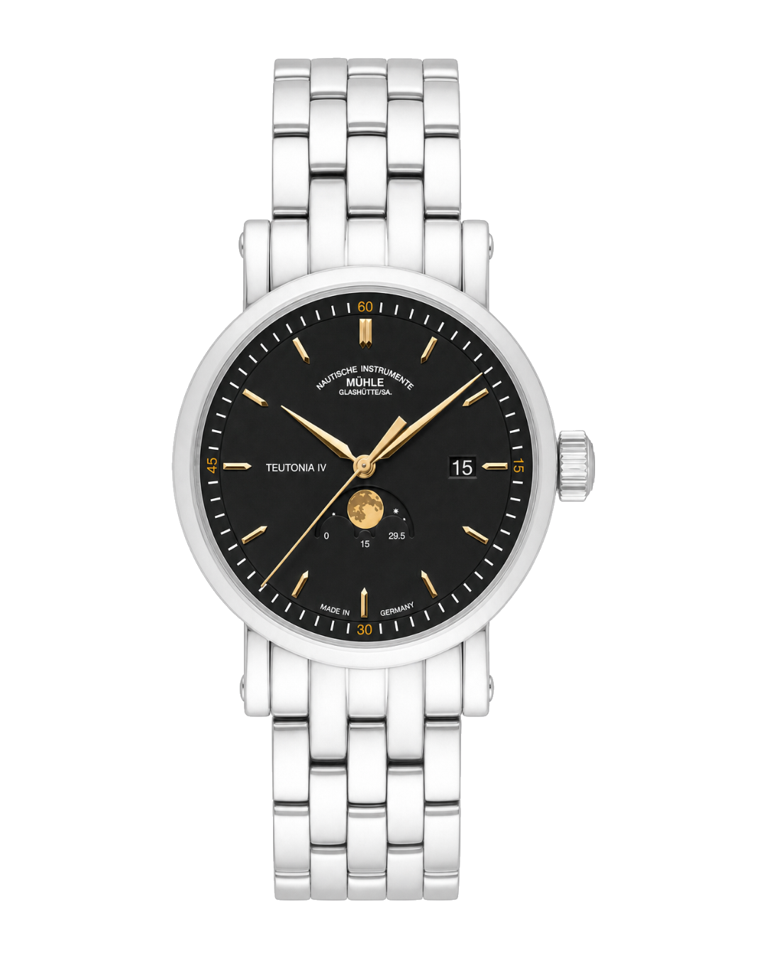 Mühle-Glashütte Teutonia IV Mondphase M1-44-03-MB