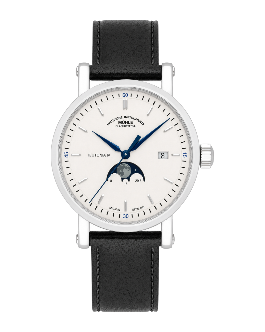 Mühle-Glashütte Teutonia IV Mondphase M1-44-05-LB