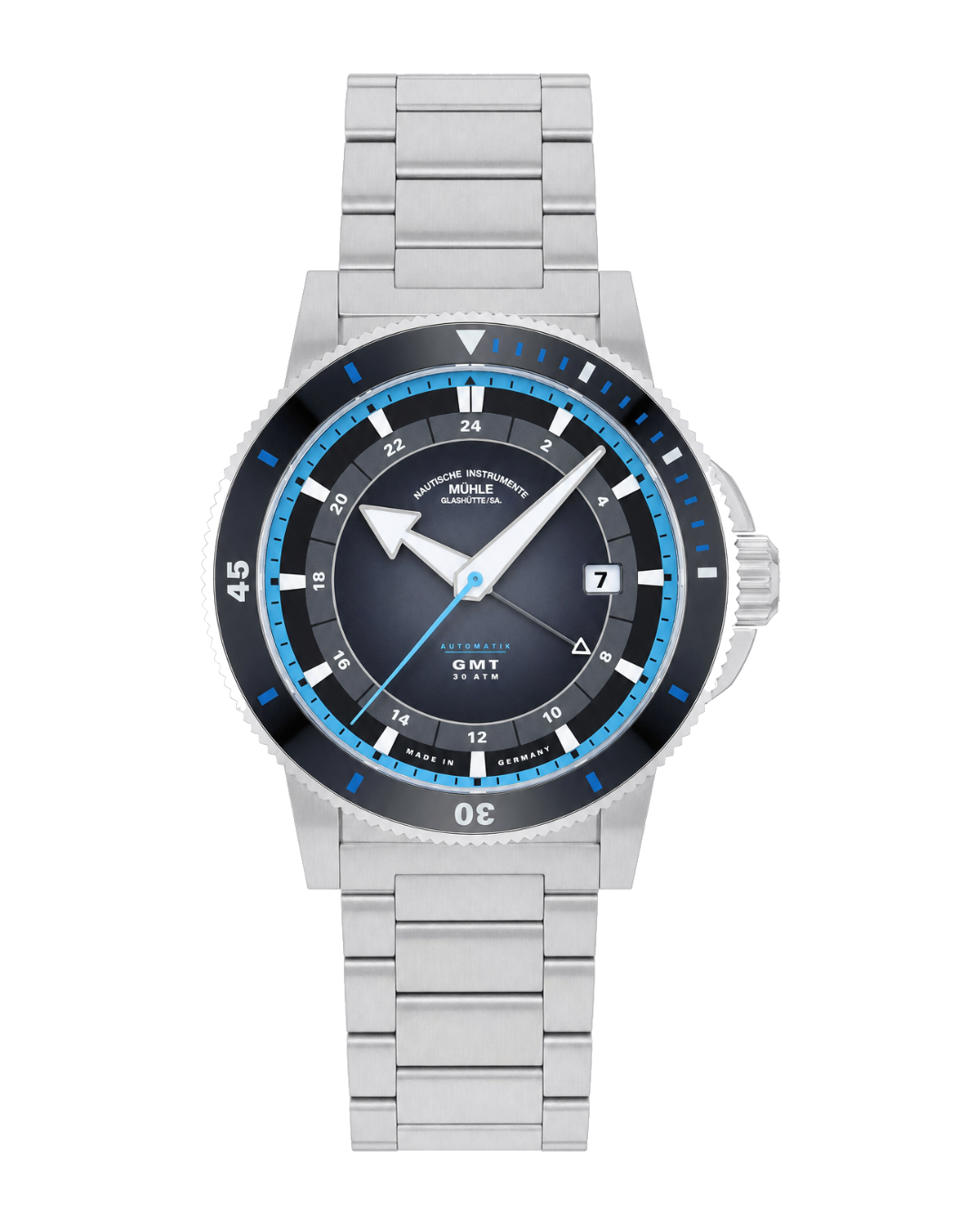 Mühle-Glashütte Sportivo Travel GMT M1-52-13-MB