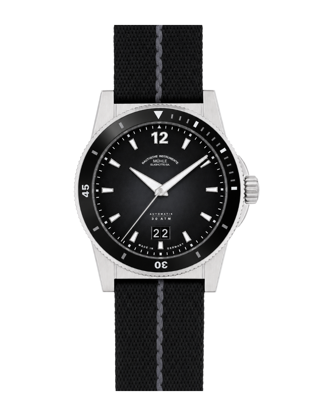 Mühle-Glashütte Sportivo Großdatum M1-52-43-NB