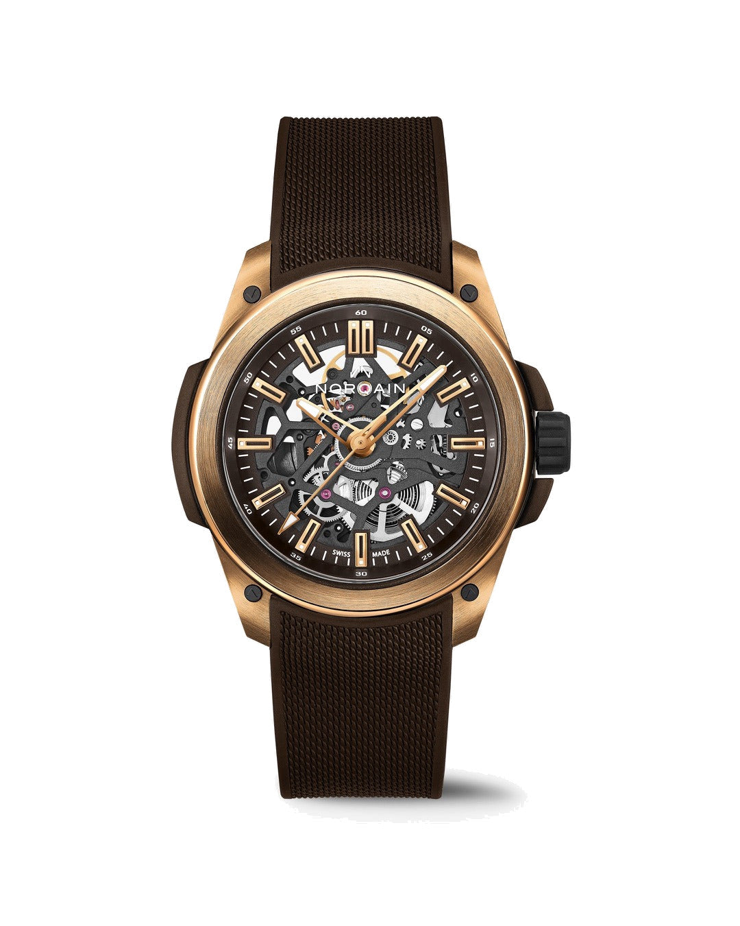NORQAIN Wild ONE Skeleton Red Gold N3000.07G04.N01.R01